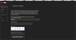 Desktop Screenshot of kxk.me